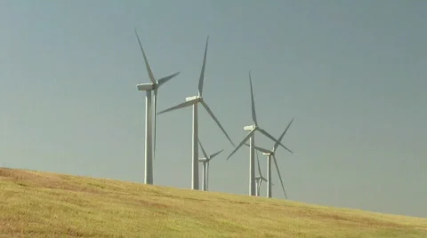 Windmills04 Stock Footage 506602