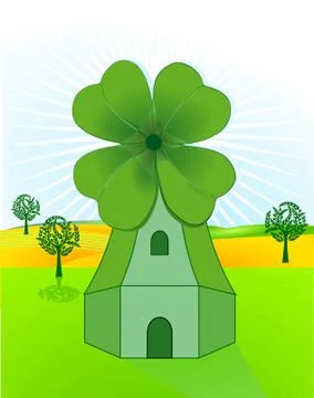 Windmühle Stock Photos