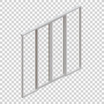 Window 3d Render Design Element Stock Illustration