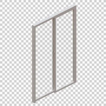 Window 3d Render Design Element Stock Illustration