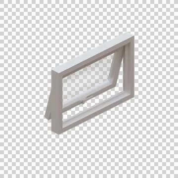 Window 3d Render Design Element Stock Illustration