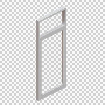 Window 3d Render Design Element Stock Illustration