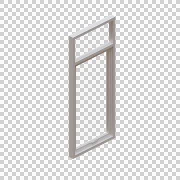 Window 3d Render Design Element Stock Illustration