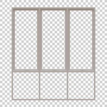 Window 3d Render Design Element Stock Illustration