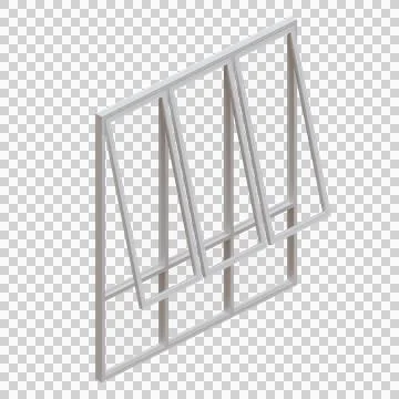 Window 3d Render Design Element Stock Illustration