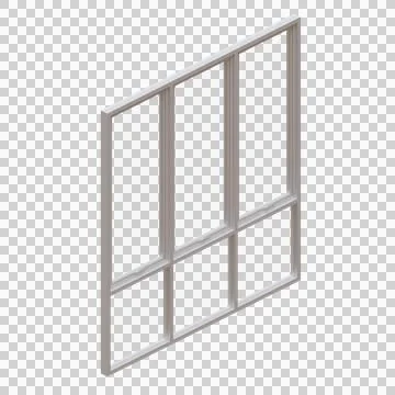 Window 3d Render Design Element Stock Illustration