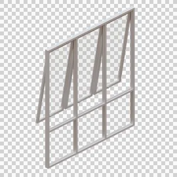 Window 3d Render Design Element Stock Illustration