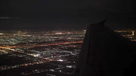 Window airplane with clouds video  Video stock 276565112