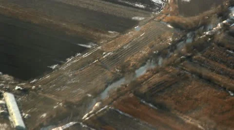 From the window of an airplane 動画素材 10907884