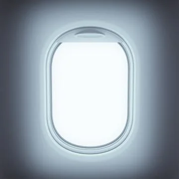 Window of airplane イラスト素材
