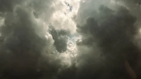 From the window of a airplane traveling Stock-Footage 103524271