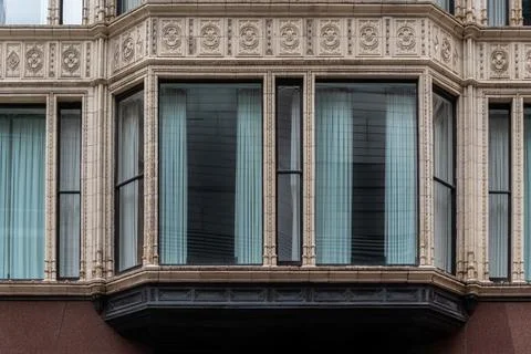 Window with an alcove. Stock Photos