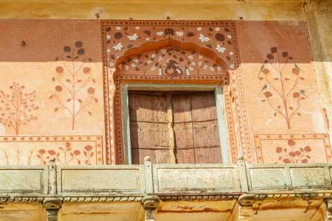 Window at Amber Fort Stock Photos