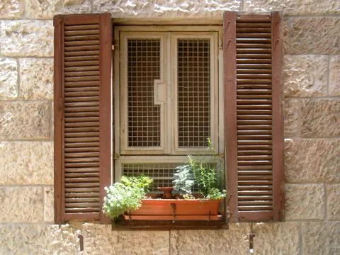 Window and  blinds Stock Photos