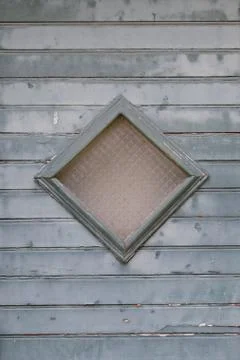 Window and blue planks Stock Photos
