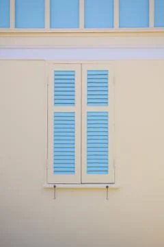 Window and flower Stock Photos