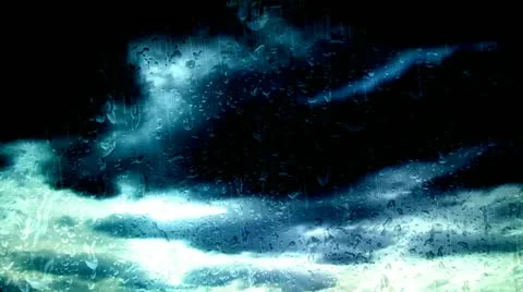 Window and water drop 2 Stock-Footage 12285901