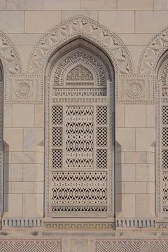 Window in Arabic style Stock Photos