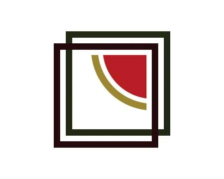 Window art logo icon template Stock Illustration