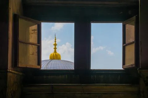 Window in Ayasofia Stock Photos