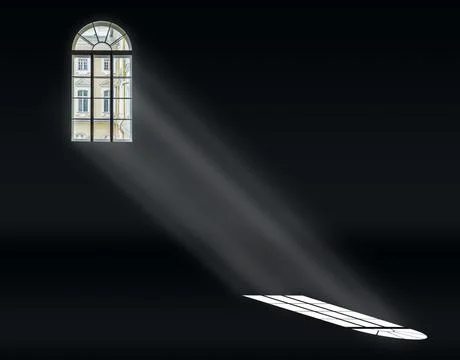 Window in baroque style Stock Photos