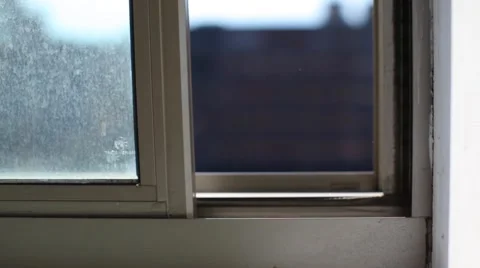 Window Being Opened And Closed HD Vídeo Stock 60974282
