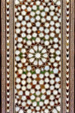 Window blind decor Stock Photos