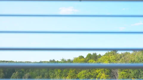 Window blinds are closed. close-up. Stock Footage 94487024