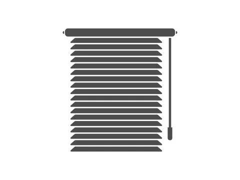 Window Blinds Stock Illustration