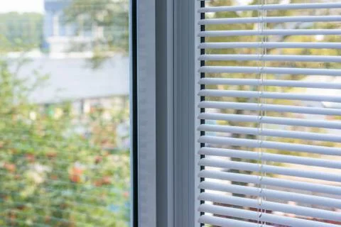 Window blinds Foto stock