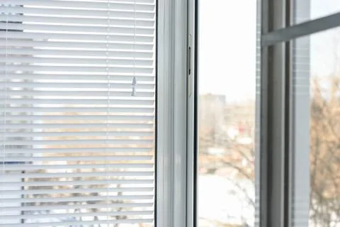 Window blinds Foto stock