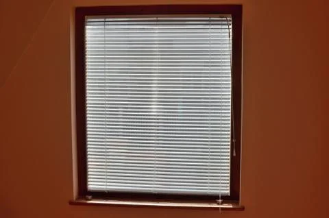 Window with Blinds Stock Photos