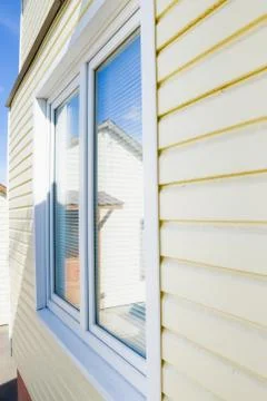 Window of the building Stock Photos