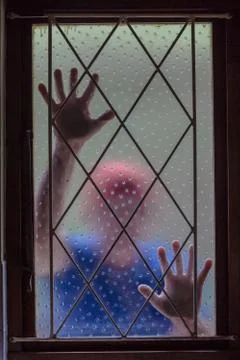 Window Burglar Stock Photos