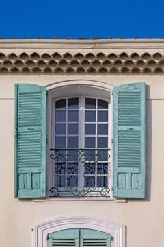 Window in Cannes Stock Photos