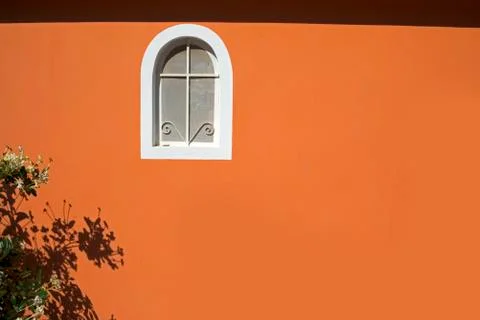 Window in the church 스톡 사진