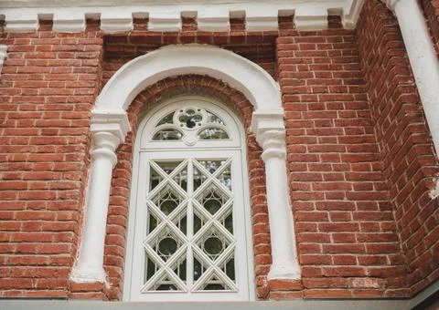 Window in the Church Stock Photos