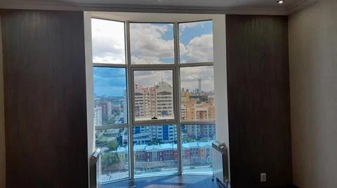 Window into the city Stock Photos