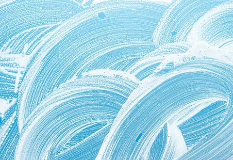 Window clean soaps background texture Stock Photos