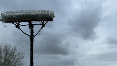 Window Cleaner Stock Footage 165812511