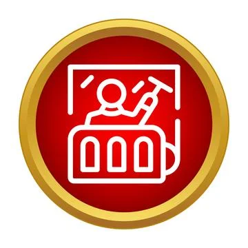 Window cleaner icon cleaning reflecting glass surface symbol Illustrazione stock
