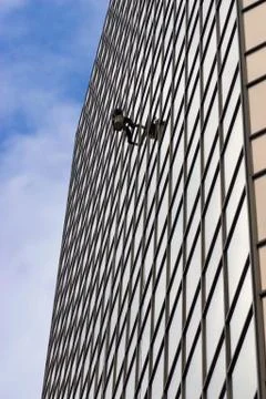 Window cleaner Stock Photos