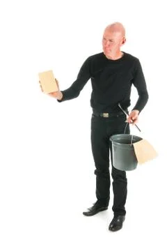 Window cleaner Stock Photos