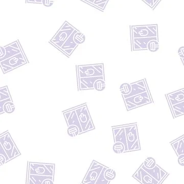 Window cleaning glyph seamless pattern Stock Illustration