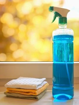 Window cleaning Stock Photos