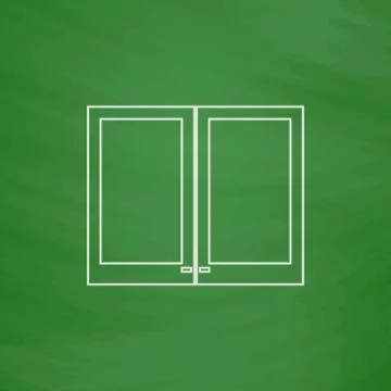 Window computer symbol Stock Illustration