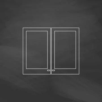 Window computer symbol Stock Illustration