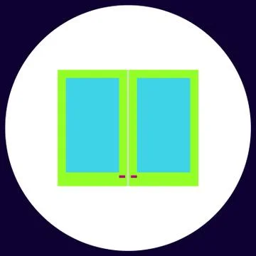 Window computer symbol イラスト素材