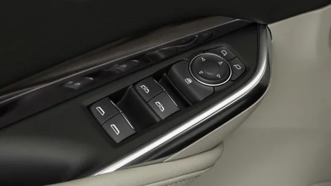 Window control buttons close up 2019 Cadillac XT4 Luxury Stock Footage 160038039