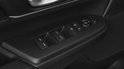 Window control buttons close up 2020 Honda CR-V EX Stock Footage 160112864